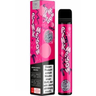 187 Einweg E-Shisha Pink Mellow (Wassermelone, Zitrone, Limette) 20mg