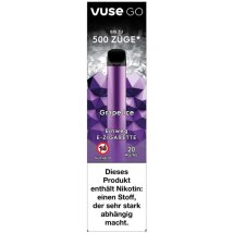 E-Zigarette VUSE Go 700 Einweg Grape Ice 20mg