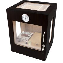 Humidorschrank Sevenson schwarz matt