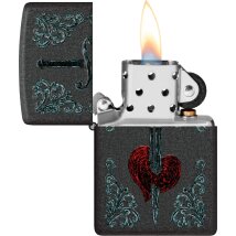 Zippo Heart Dagger Tattoo 60006605