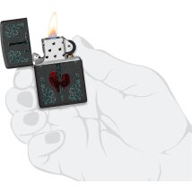 Zippo Heart Dagger Tattoo 60006605