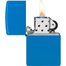 Zippo Sky blue mit Logo 60006627