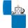 Zippo Sky blue mit Logo 60006627