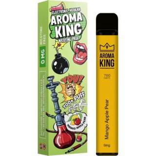 AROMA KING E-Shisha AK700+ Classic Mango Apple Pear nikotinfrei