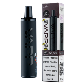 VIVO VAPP Einweg E-Shisha Cola Ice 20mg/ml