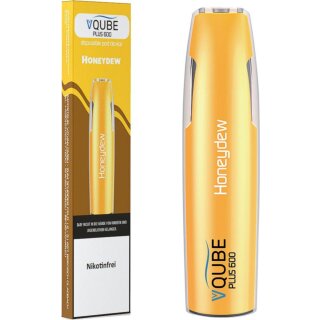 VQUBE E-Shisha Plus 600 Honeydew 0mg/ml