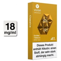 VUSE ePod Caps Golden Tobacco 18mg/ml 2er