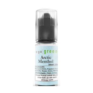 EGO GREEN E-Liquid Arctic Menthol 10ml