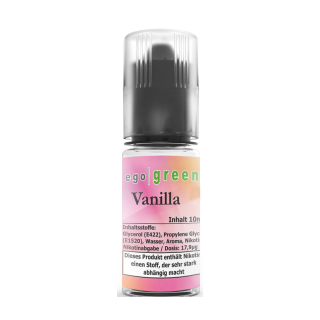 EGO GREEN E-Liquid Vanilla 10ml