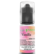 EGO GREEN E-Liquid Vanilla 10ml