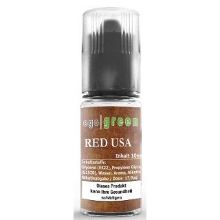 EGO GREEN E-Liquid Red USA 10ml