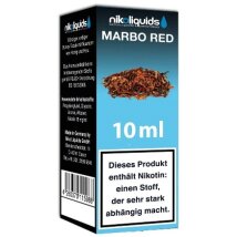 NIKOLIQUIDS E-Liquid Marbo Red 10ml