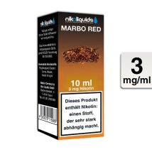 NIKOLIQUIDS E-Liquid Marbo Red 10ml 3mg/ml