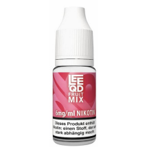 LEEQD E-Liquid Fruit Mix (Erdbeere, Melone, Kiwi)) 6mg/ml...