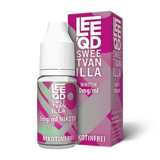 LEEQD E-Liquid Crazy Sweet Vanilla (Vanille, Pudding) 0mg/ml 10ml