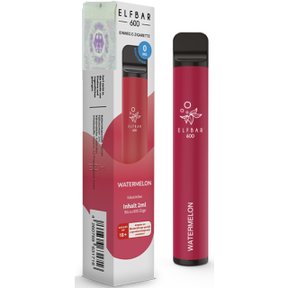 ELFBAR E-Shisha 600 Watermelon 0mg/ml