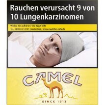 CAMEL Yellow Filters BP XXXXL 10,00 Euro  (8x31)
