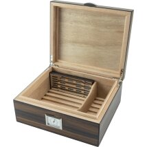 Humidor Blatt-Dekor