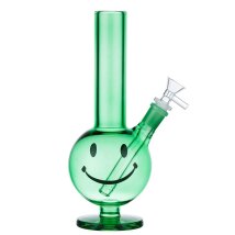 Bong Glas Smiley grün 27cm