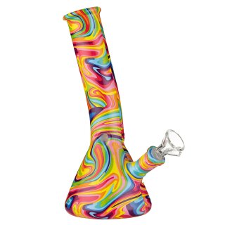 Bong Glas Super Heroes konisch bunt 19,5cm