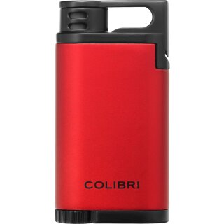 COLIBRI Feuerzeug Belmont II rot