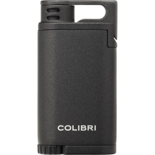 COLIBRI Feuerzeug Belmont II schwarz