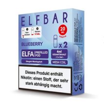 ELFBAR Elfa Liquidpod Blueberry 20mg/ml 2er