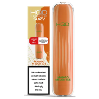 HQD Surv Einweg E-Shisha Mango Melon Ice 18mg/ml