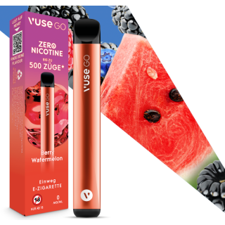 E-Zigarette VUSE Go 700 Einweg Berry Watermelon 0mg