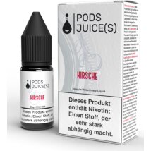 Pods Juice(s) Nikotinsalz Liquid Kirsche 10mg/ml 10ml