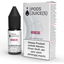 Pods Juice(s) Nikotinsalz Liquid Himbeere 20mg/ml 10ml