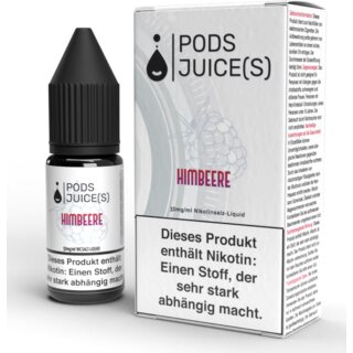 Pods Juice(s) Nikotinsalz Liquid Himbeere 10mg/ml 10ml