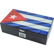 Humidor Cuba Flag