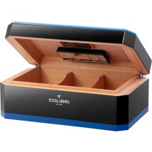 Colibri Humidor Rally schwarz/blau