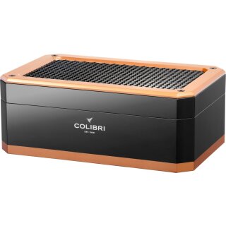 Colibri Humidor Rally schwarz/gold