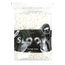 SLOOW Black Filter Tips Slim 6mm 1000er