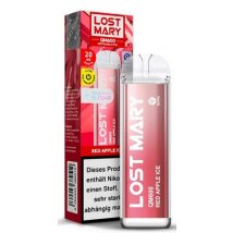 ELFBAR E-Shisha Lost Mary QM600 Red Apple Ice 20mg/ml