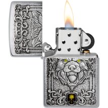 Zippo Wolf Skull 60006751