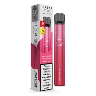 ELFBAR E-Shisha V2 Pink Lemonade 20mg/ml