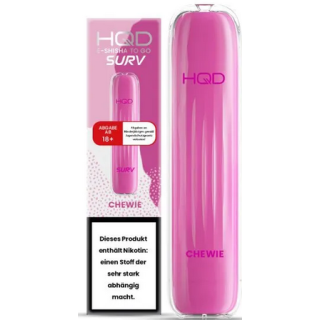 HQD Surv Einweg E-Shisha Chewie 18mg/ml