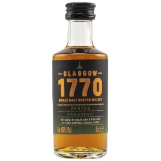 Glasgow 1770 Peated Rich & Smoky 0,05l