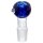 Boost Bong Glaskopf Fumed Blau 18.8mm