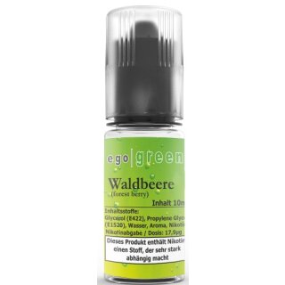 EGO GREEN E-Liquid Waldbeeren 10ml