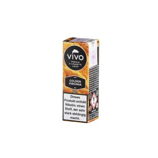 VIVO E-Liquid Golden Virginia (Tabak) 10ml 3mg/ml