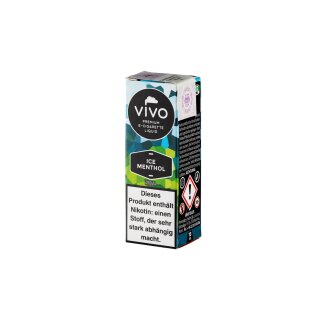 VIVO E-Liquid Ice Menthol (Minze) 10ml 12mg/ml