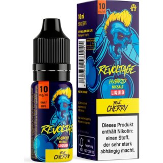 REVOLTAGE E-Liquid Blue Cherry 10ml 10mg/ml