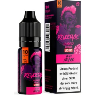 REVOLTAGE E-Liquid Black Mango 10ml 10mg/ml