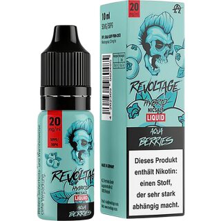 REVOLTAGE E-Liquid Aqua Berries 10ml 20mg/ml