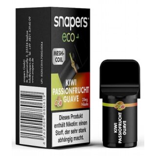 Snapers Eco+ Liquidpod Kiwi Passionsfrucht 20mg/ml