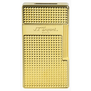 ST.DUPONT Feuerzeug Biggy Diamond gold 025009